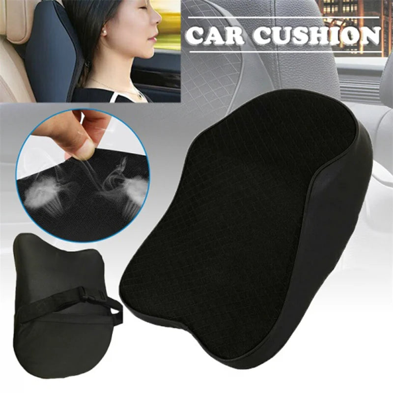 Car Neck Cushion Car Seat Neck Pillow Headrest Cushion for Neck Back Pain Relief Lumbar Back Support Pillow for Car Office Chair