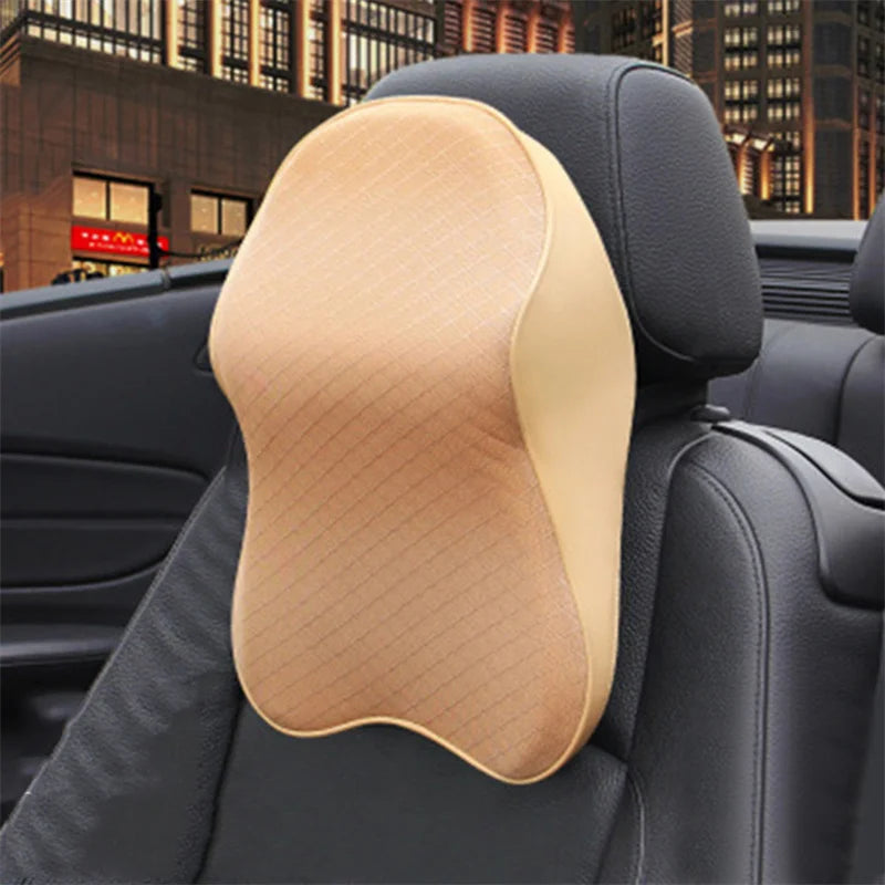 Car Neck Cushion Car Seat Neck Pillow Headrest Cushion for Neck Back Pain Relief Lumbar Back Support Pillow for Car Office Chair