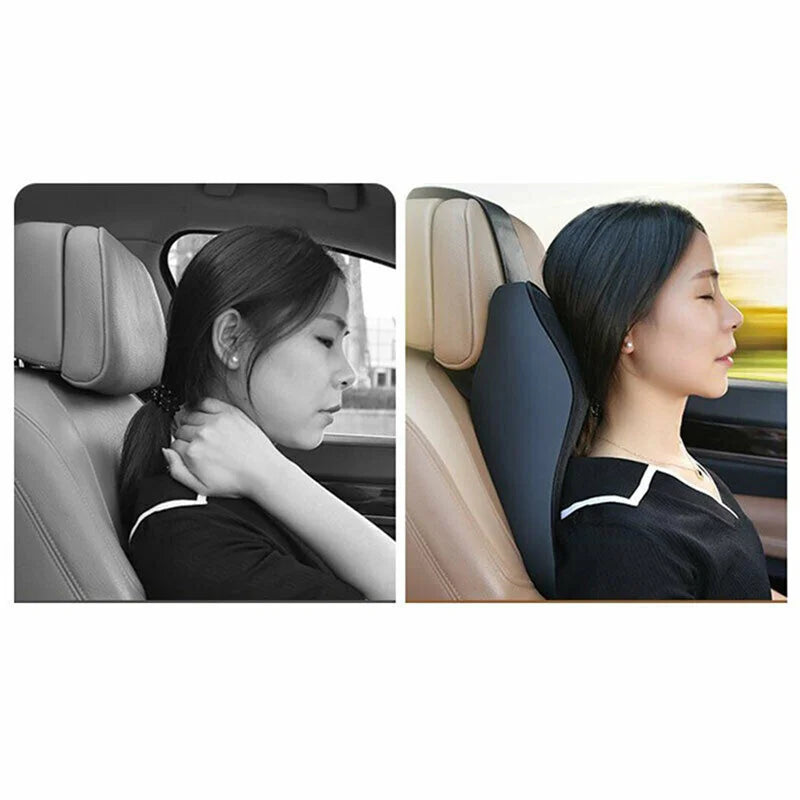 Car Neck Cushion Car Seat Neck Pillow Headrest Cushion for Neck Back Pain Relief Lumbar Back Support Pillow for Car Office Chair